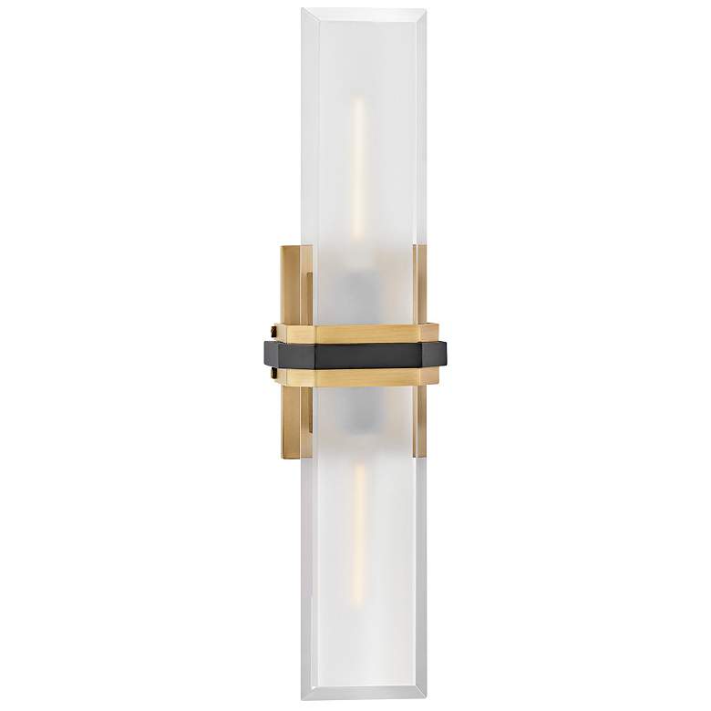 Image 1 Hinkley Bath Kipton Large Sconce Heritage Brass