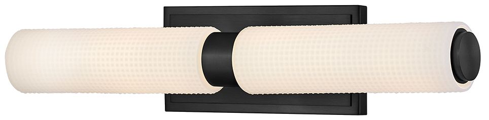 Image 3 Hinkley Bath Lottie Medium LED Vanity 4.75" Black more views