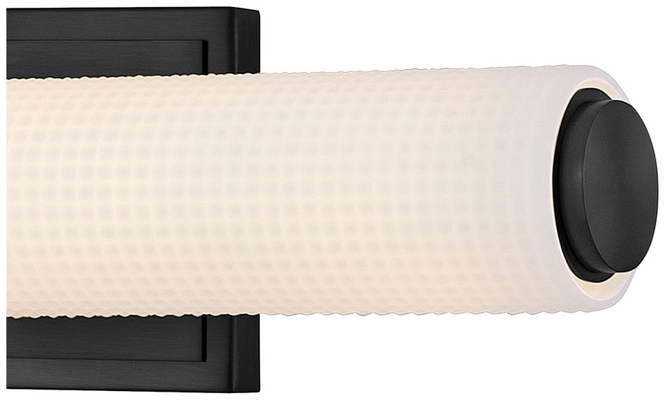 Image 5 Hinkley Bath Lottie Medium LED Vanity 4.75" Black more views