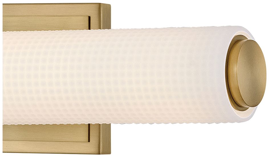 Image 5 Hinkley Bath Lottie Medium LED Vanity 4.75" Lacquered Brass more views