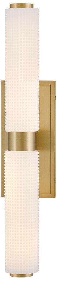 Image 6 Hinkley Bath Lottie Medium LED Vanity 4.75" Lacquered Brass more views