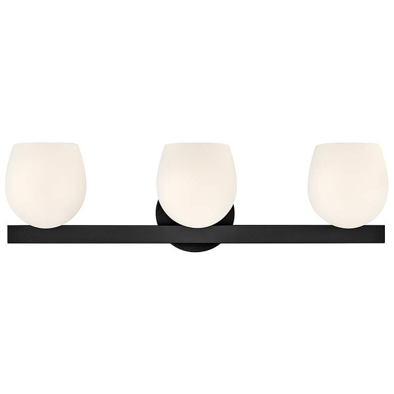 Image 1 Hinkley Bath Mae Medium Three Light Vanity 24" Black