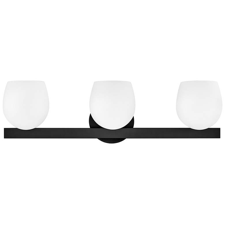 Image 2 Hinkley Bath Mae Medium Three Light Vanity 24" Black more views