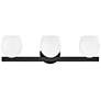 2_Hinkley Bath Mae Medium Three Light Vanity 24" Black more views