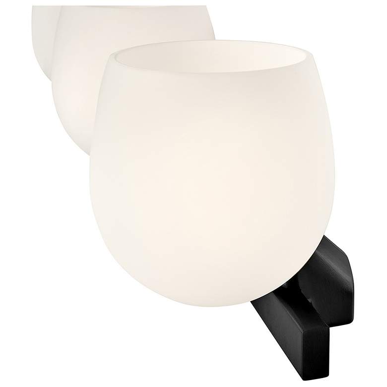 Image 3 Hinkley Bath Mae Medium Three Light Vanity 24" Black more views