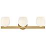 1_Hinkley Bath Mae Medium Three Light Vanity 24" Lacquered Brass