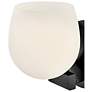 3_Hinkley Bath Mae Small Single Light Sconce 5.25" Black more views