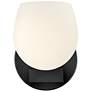 5_Hinkley Bath Mae Small Single Light Sconce 5.25" Black more views