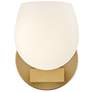 5_Hinkley Bath Mae Small Single Light Sconce 5.25" Lacquered Brass more views