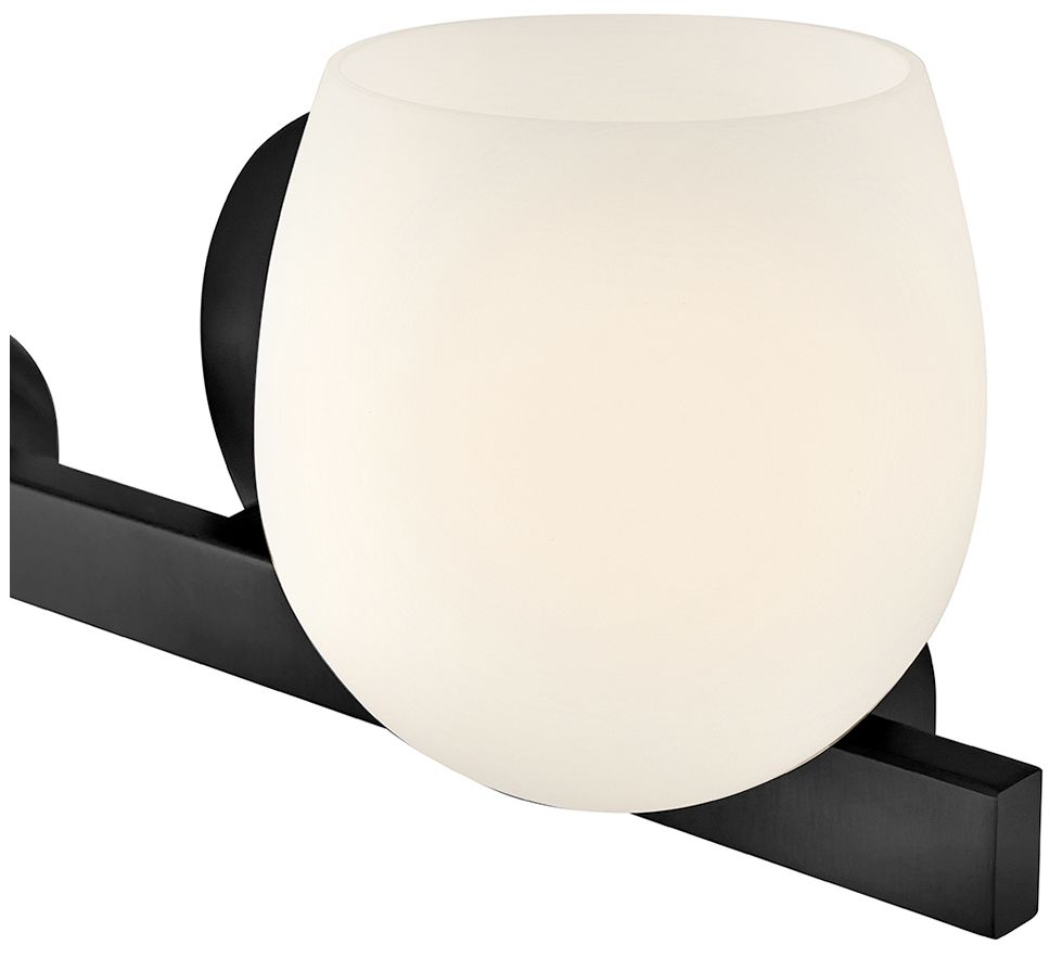 Image 3 Hinkley Bath Mae Small Two Light Vanity 15" Black more views