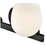 3_Hinkley Bath Mae Small Two Light Vanity 15" Black more views