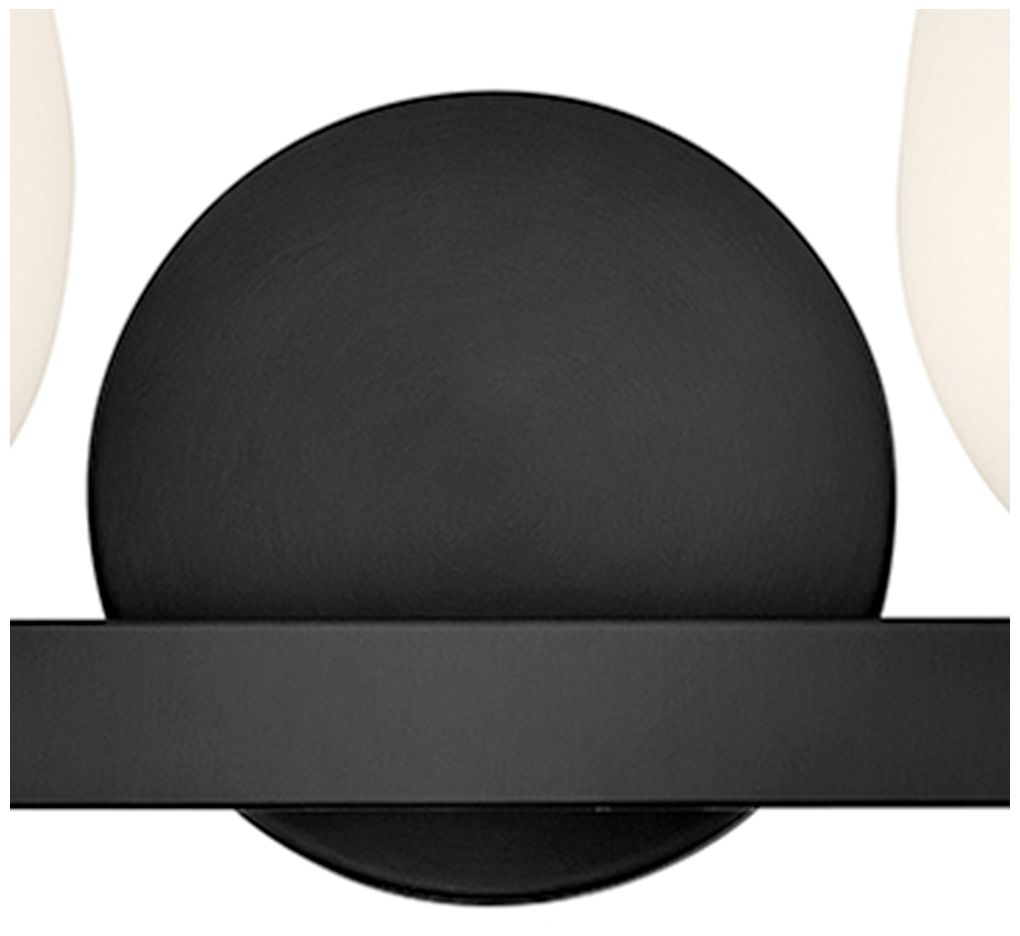 Image 6 Hinkley Bath Mae Small Two Light Vanity 15" Black more views