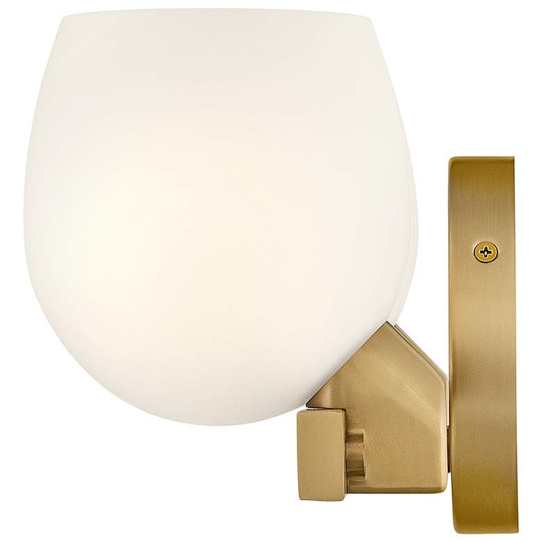 Image 4 Hinkley Bath Mae Small Two Light Vanity 15" Lacquered Brass more views