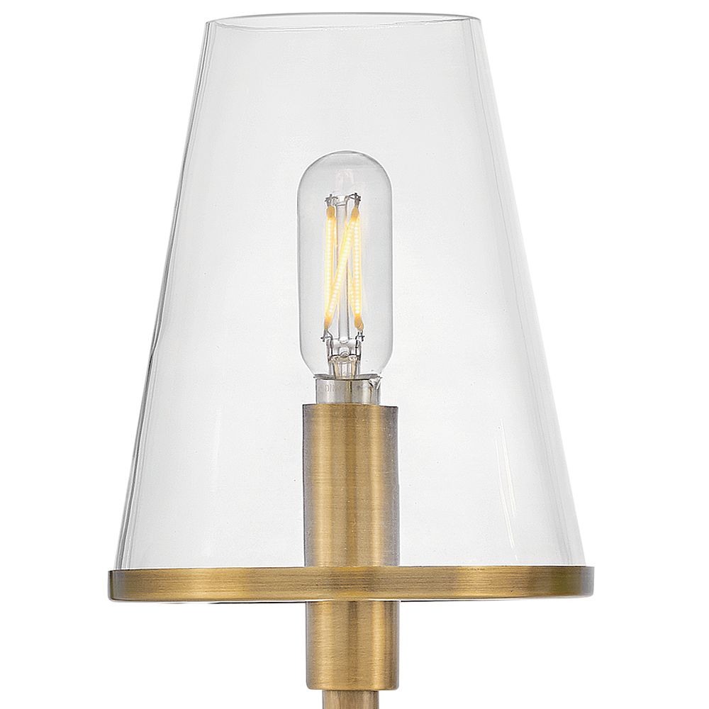 Hinkley Bath Marten Medium Three Light Vanity 25" Heritage Brass