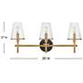 3_HINKLEY BATH MARTEN Medium Three Light Vanity Heritage Brass more views
