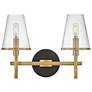 2_HINKLEY BATH MARTEN Medium Two Light Vanity Heritage Brass more views