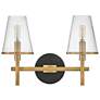 4_HINKLEY BATH MARTEN Medium Two Light Vanity Heritage Brass more views