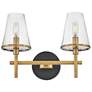5_HINKLEY BATH MARTEN Medium Two Light Vanity Heritage Brass more views