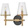 6_HINKLEY BATH MARTEN Medium Two Light Vanity Heritage Brass more views