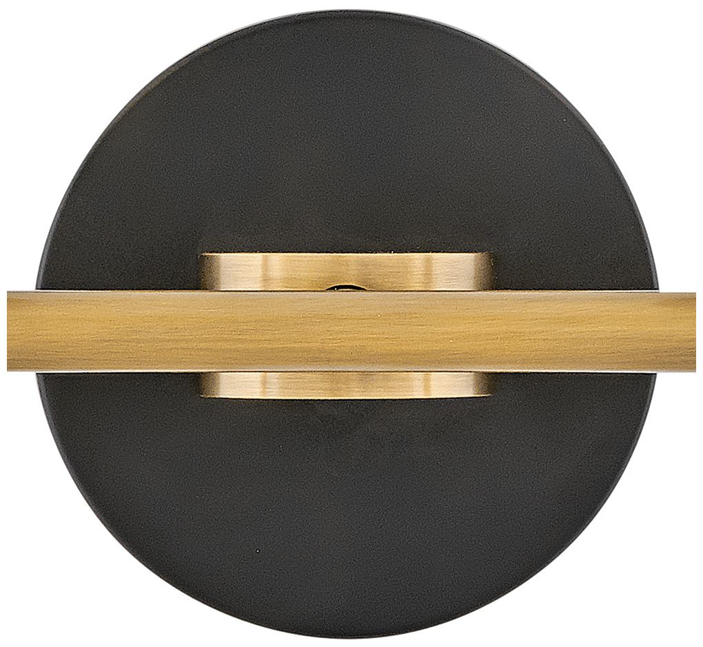 HINKLEY BATH MARTEN Medium Two Light Vanity Heritage Brass