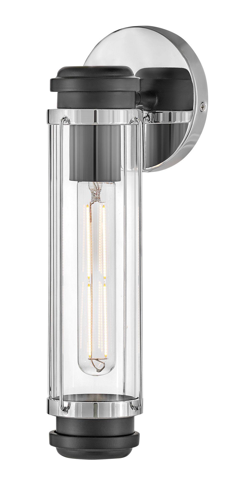 Image 5 Hinkley Bath Masthead Medium Single Light Vanity 13.75" Chrome more views