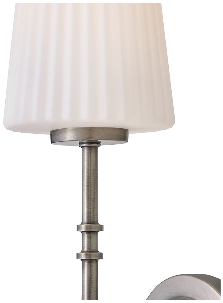 Image 3 Hinkley Bath McKenna Medium Single Light Sconce 15.25" Antique Nickel more views