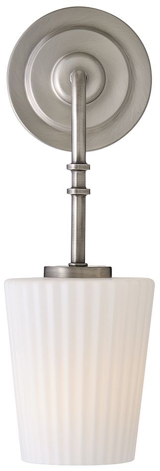 Image 6 Hinkley Bath McKenna Medium Single Light Sconce 15.25" Antique Nickel more views