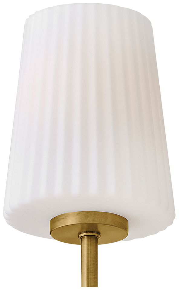 Hinkley Bath McKenna Medium Single Light Sconce 15.25" Lacquered Brass