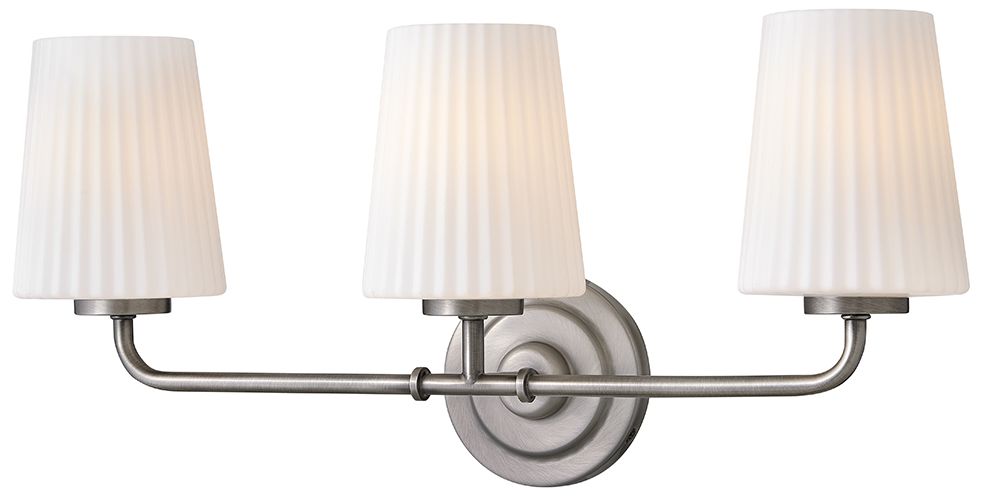 Image 7 Hinkley Bath McKenna Medium Three Light Vanity 23.25" Antique Nickel more views