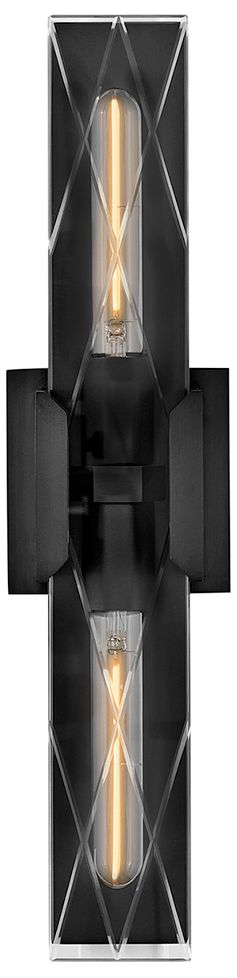 Image 5 Hinkley Bath Monte Large Two Light Sconce 20" Black Oxide more views