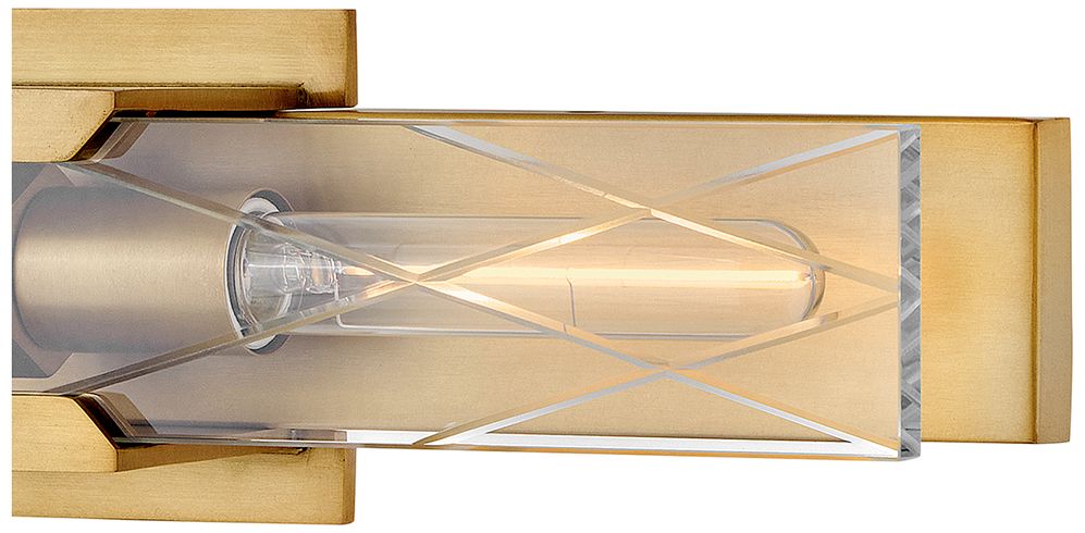 Image 3 Hinkley Bath Monte Large Two Light Sconce 20" Heritage Brass more views