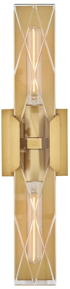 Image 5 Hinkley Bath Monte Large Two Light Sconce 20" Heritage Brass more views