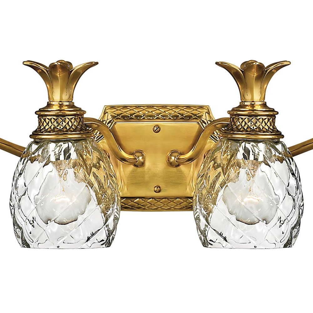 Image 6 Hinkley Bath Plantation Large Four Light Vanity 29" Burnished Brass more views