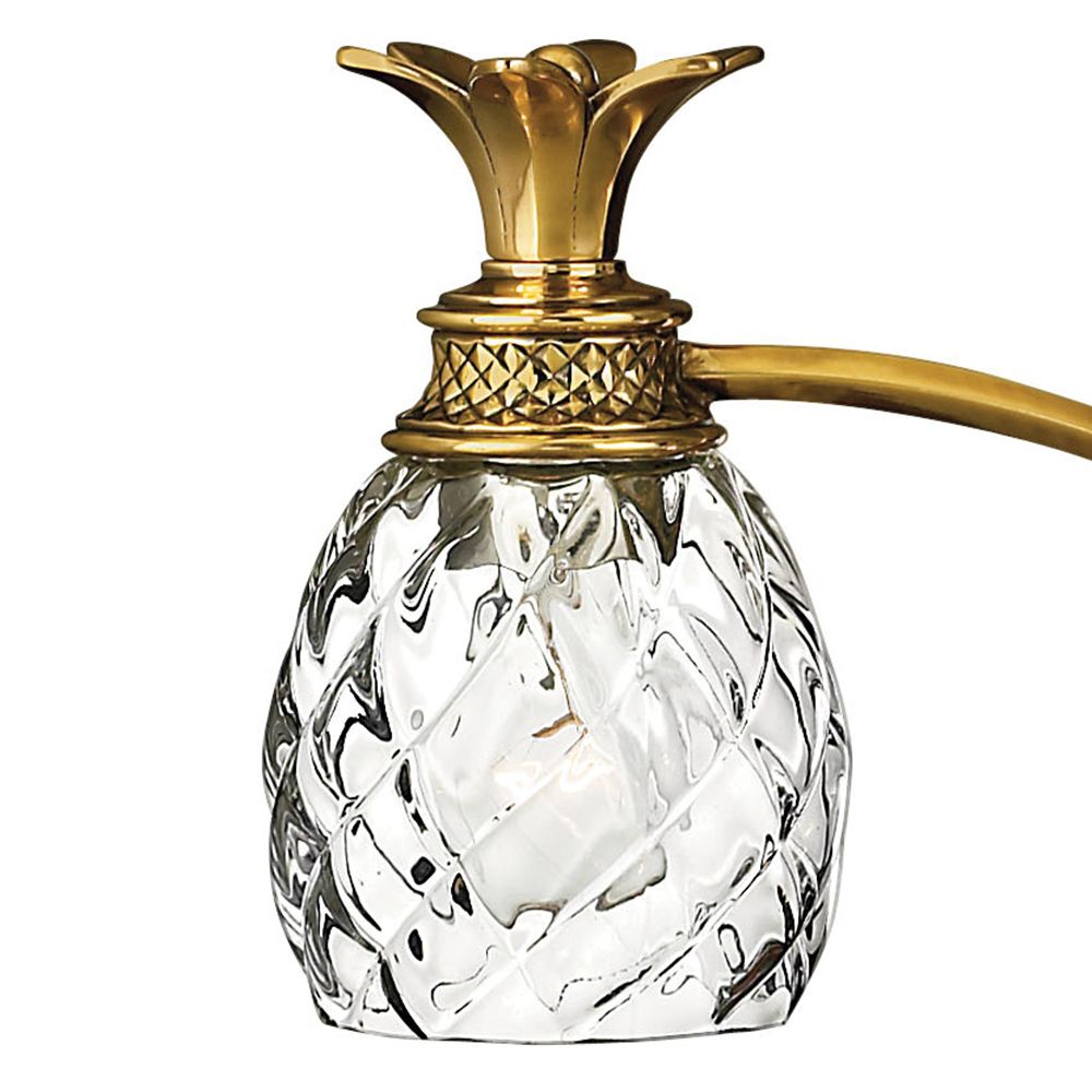 Hinkley Bath Plantation Large Four Light Vanity 29" Burnished Brass