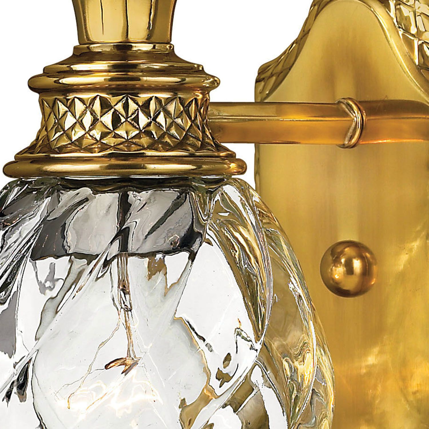 Image 4 Hinkley Bath Plantation Small Single Light Vanity 5" Burnished Brass more views