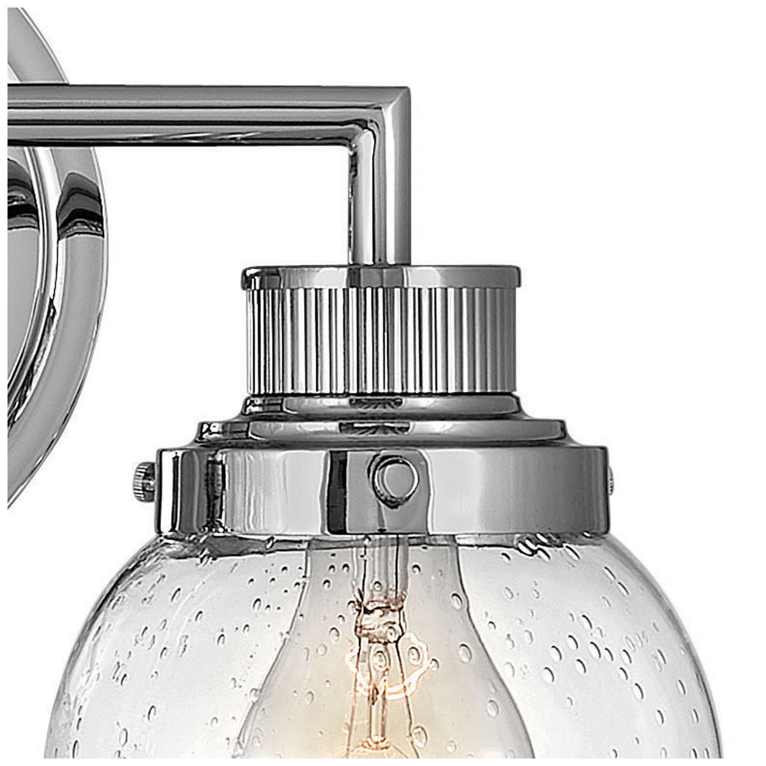 Image 3 Hinkley Bath Poppy Small Two Light Vanity 14.75" Chrome more views