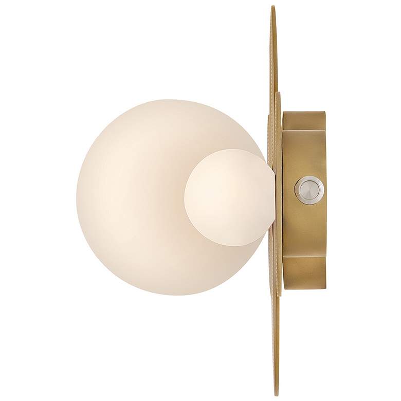 Image 5 Hinkley Bath Rhea Small LED Vanity 10" Heritage Brass more views