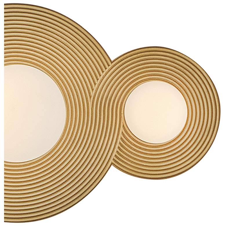 Image 2 Hinkley Bath Rhea Small LED Vanity 18" Heritage Brass more views