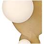 3_Hinkley Bath Rhea Small LED Vanity 18" Heritage Brass more views