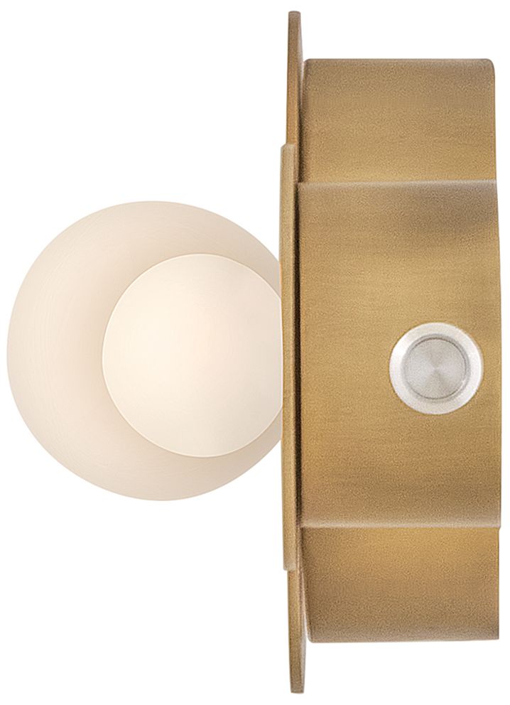 Image 6 Hinkley Bath Rhea Small LED Vanity 18" Heritage Brass more views