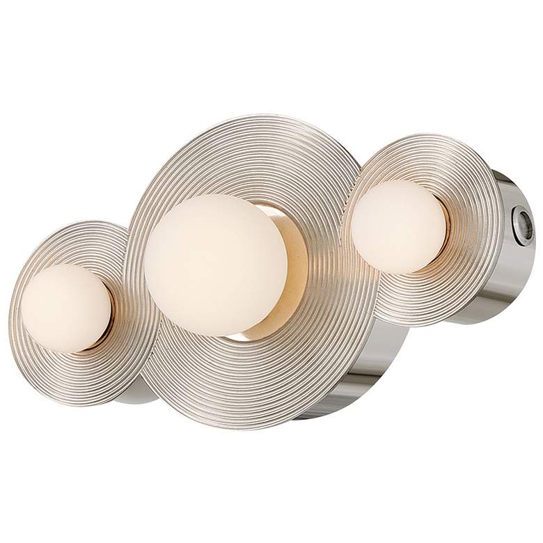Image 7 Hinkley Bath Rhea Small LED Vanity 18" Polished Nickel more views