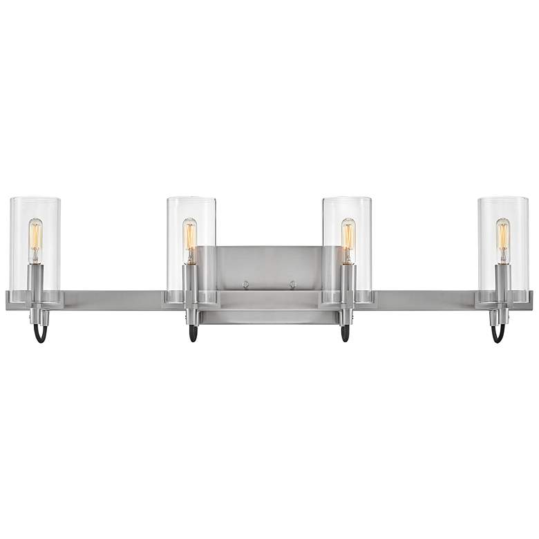 Image 2 Hinkley - Bath Ryden Four Light Vanity- Brushed Nickel more views