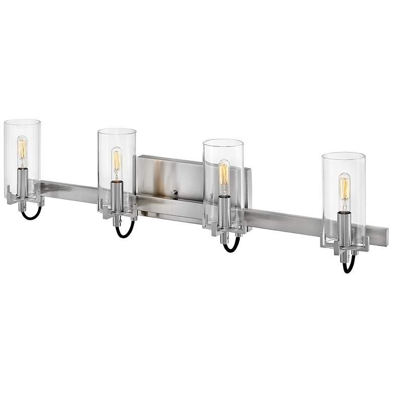 Image 5 Hinkley - Bath Ryden Four Light Vanity- Brushed Nickel more views
