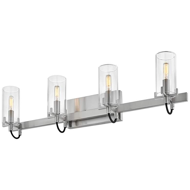 Image 6 Hinkley - Bath Ryden Four Light Vanity- Brushed Nickel more views