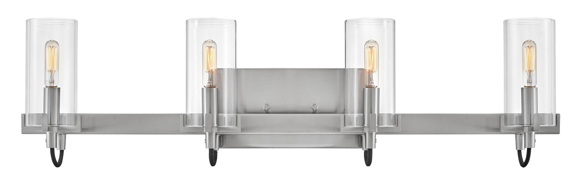 Image 2 Hinkley Bath Ryden Large Four Light Vanity 30" Brushed Nickel more views