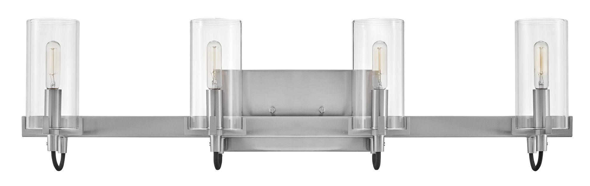 Image 4 Hinkley Bath Ryden Large Four Light Vanity 30" Brushed Nickel more views