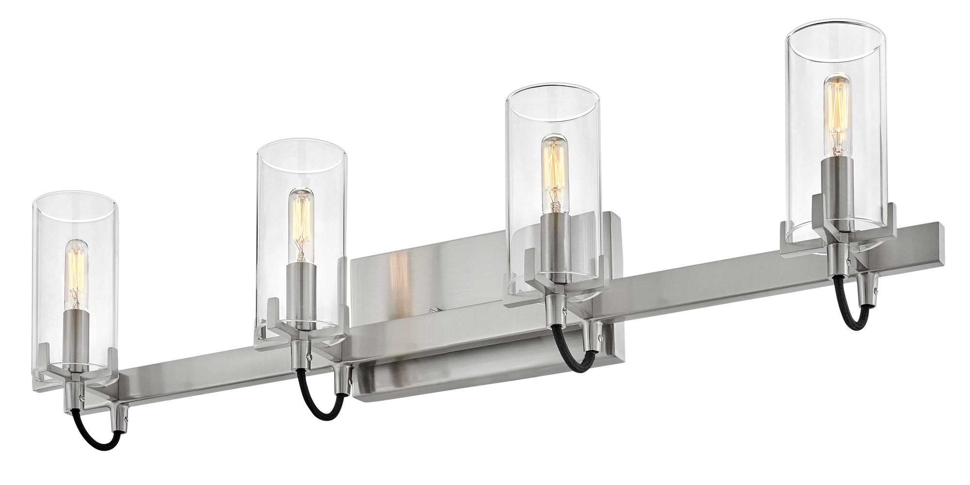 Image 6 Hinkley Bath Ryden Large Four Light Vanity 30" Brushed Nickel more views