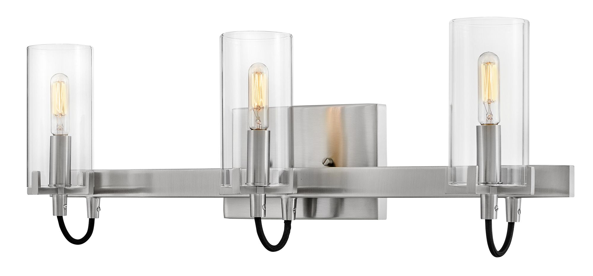 Image 3 Hinkley Bath Ryden Medium Three Light Vanity 23" Brushed Nickel more views