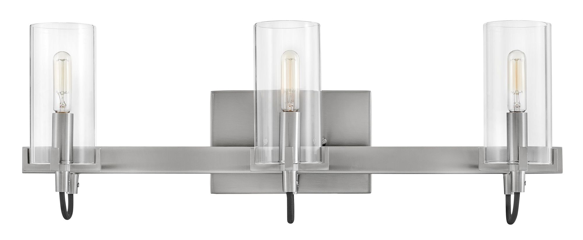 Image 4 Hinkley Bath Ryden Medium Three Light Vanity 23" Brushed Nickel more views