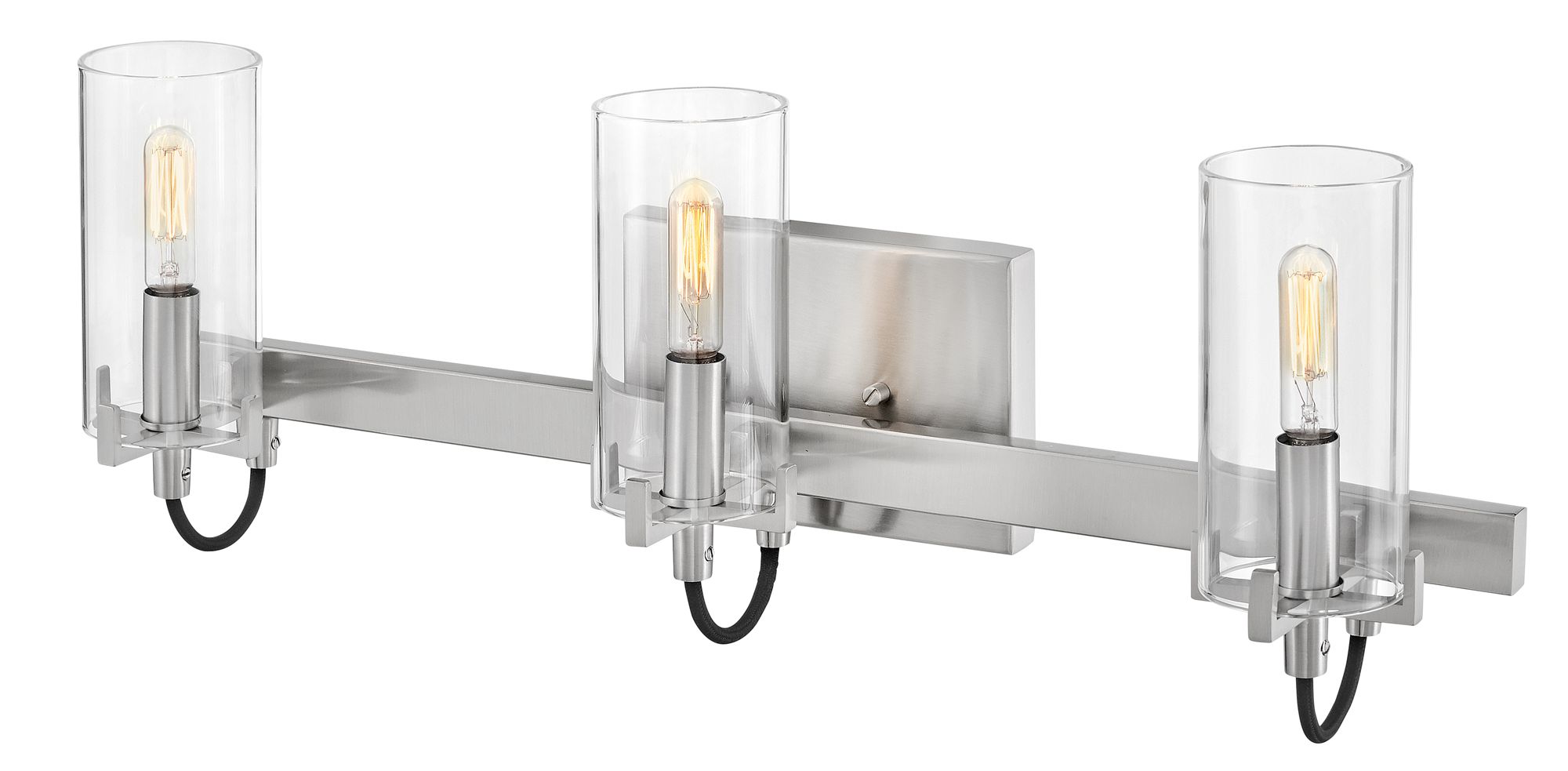 Image 5 Hinkley Bath Ryden Medium Three Light Vanity 23" Brushed Nickel more views